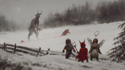 场景插画[cp]Jakub Rozalski ​​​