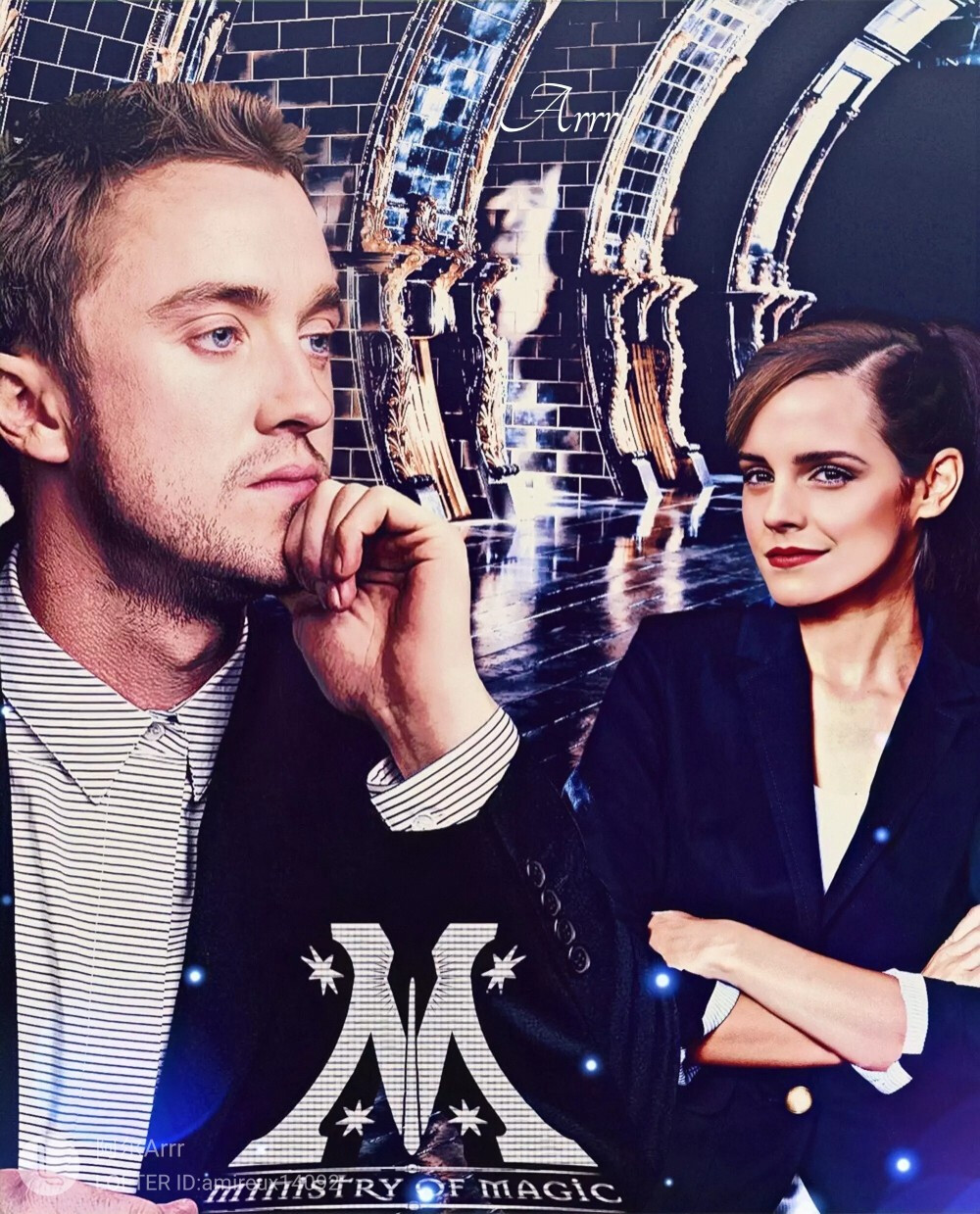 德赫 汤艾
Hermione Granger, Emma Watson; Draco Malfoy, Tom Felton
[lofter@阿尔Arrr]