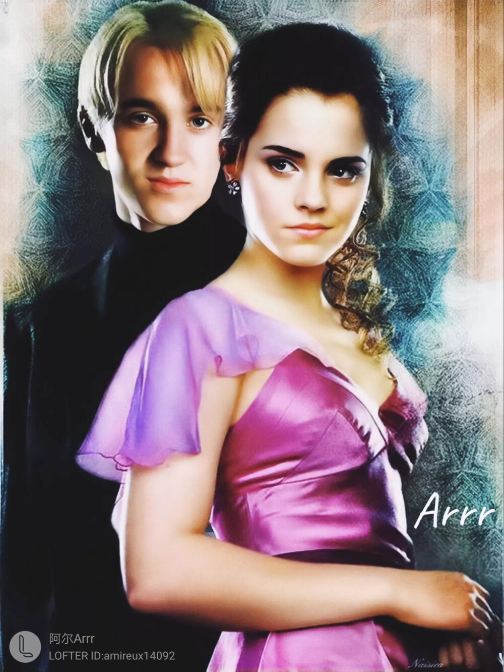 德赫 汤艾
Hermione Granger, Emma Watson; Draco Malfoy, Tom Felton
[lofter@阿尔Arrr]