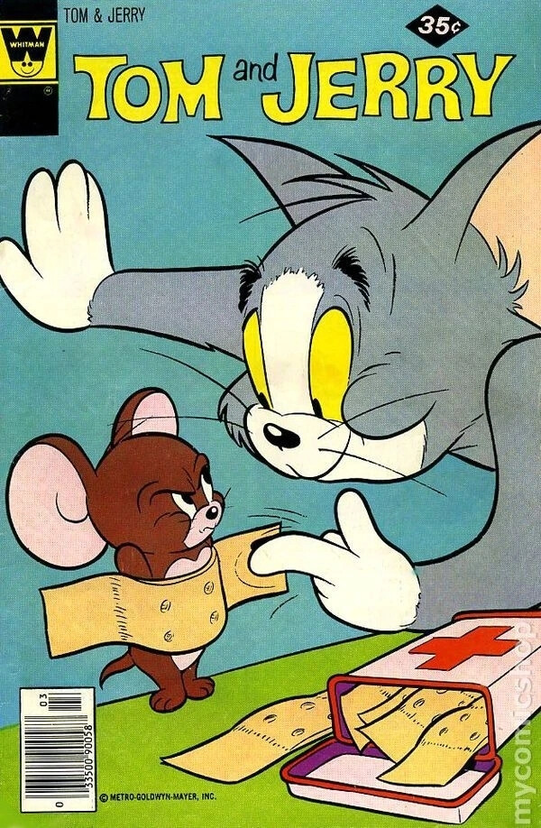 猫和老鼠
90年代的封面 Tom and Jerry