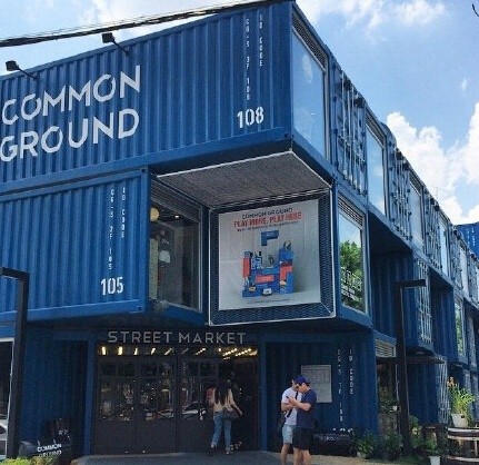 韓國首尔的Common Ground購物中心 世界最大的美式貨柜屋商城