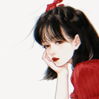 红衣女子