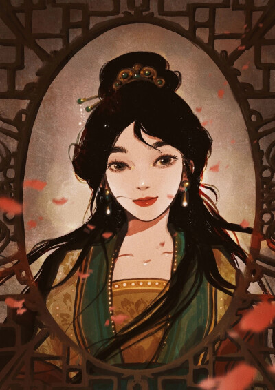 迪士尼公主动漫壁纸
（画手：阿莘）