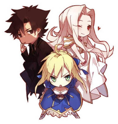 fate zero/fz. 切嗣&夫人&阿尔托莉亚 初代组