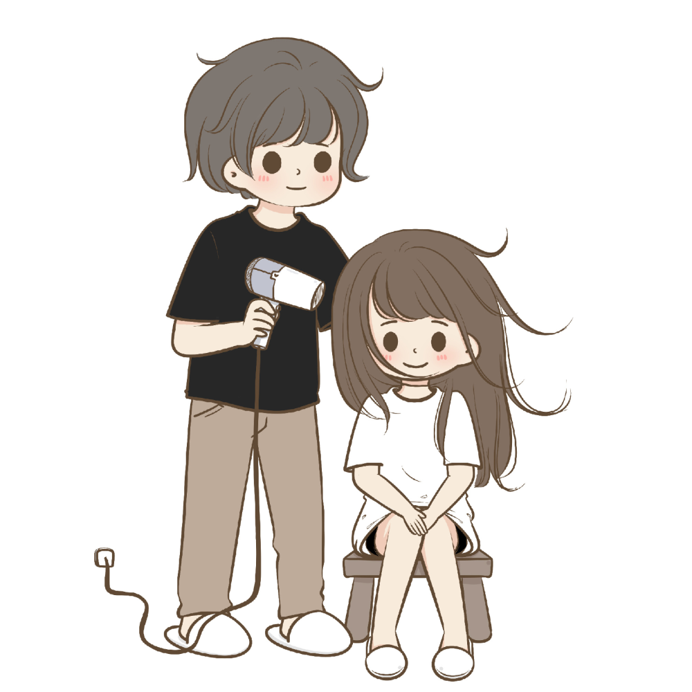 「小情侣日常撒粮」
帮我买好吃的
给我煮早餐
哄我睡觉觉
陪我穿情侣装
帮我吹头发
收拾我的小伤口
帮我系鞋带
为我学做我爱吃的新菜
照顾生病的我……
画师:小希