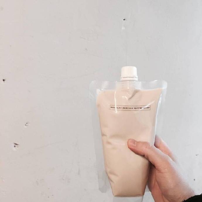 regular家的袋装便携奶茶