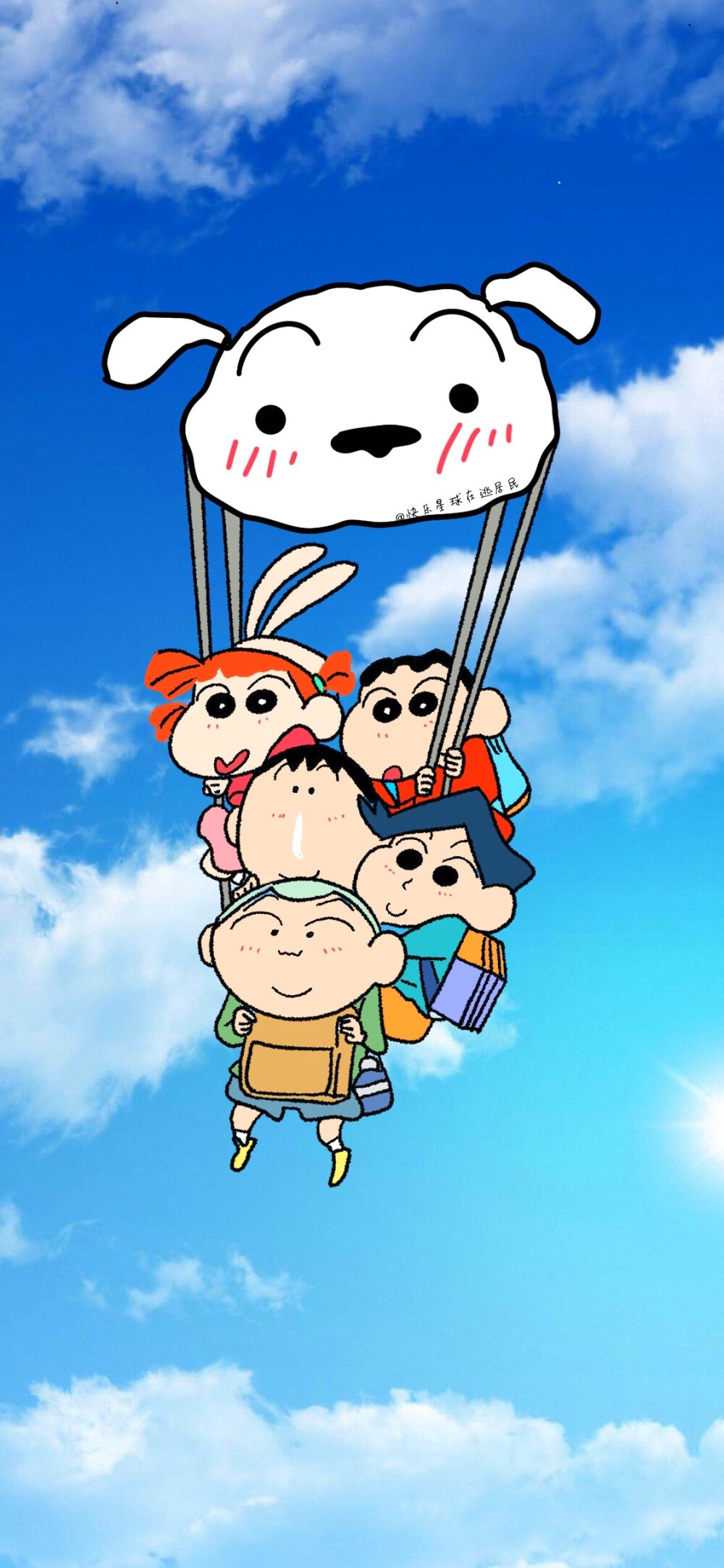 蜡笔小新壁纸 堆糖，美图壁纸兴趣社区 