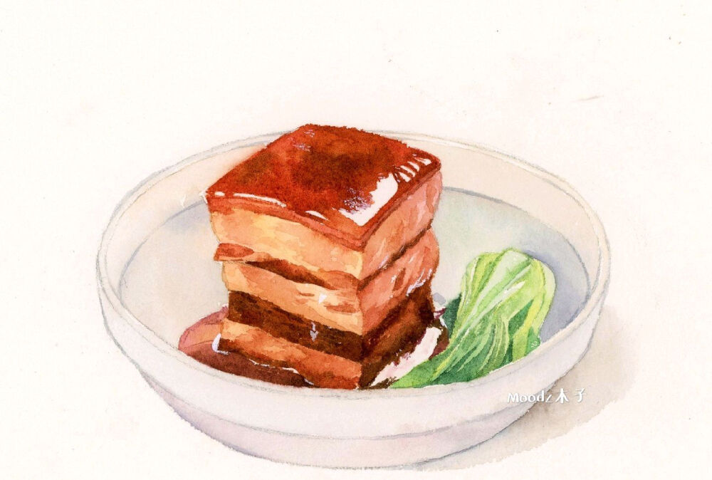 美食彩插
插画师 木子水彩