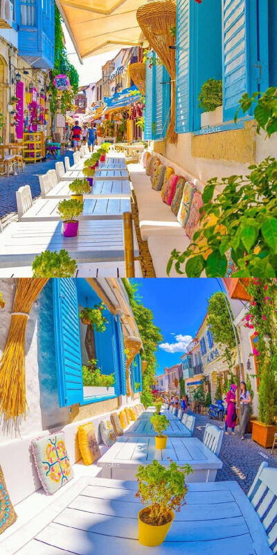 爱琴海沿边小镇Alacati 