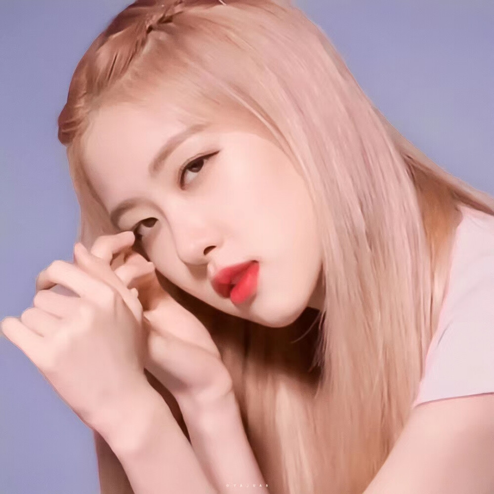 blackpink 金智秀jisoo ros07朴彩英 闺蜜头