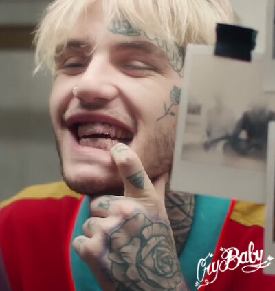 lil peep纹身