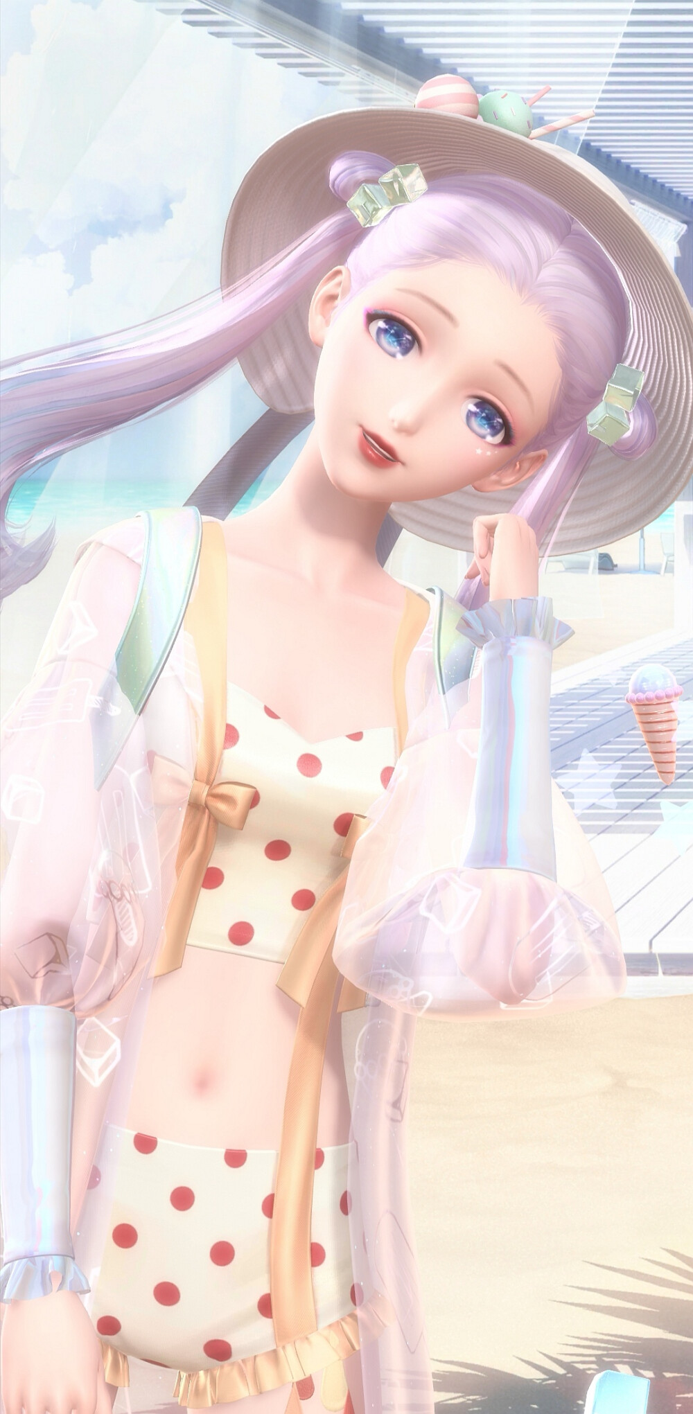 闪耀暖暖 一起去海边吧