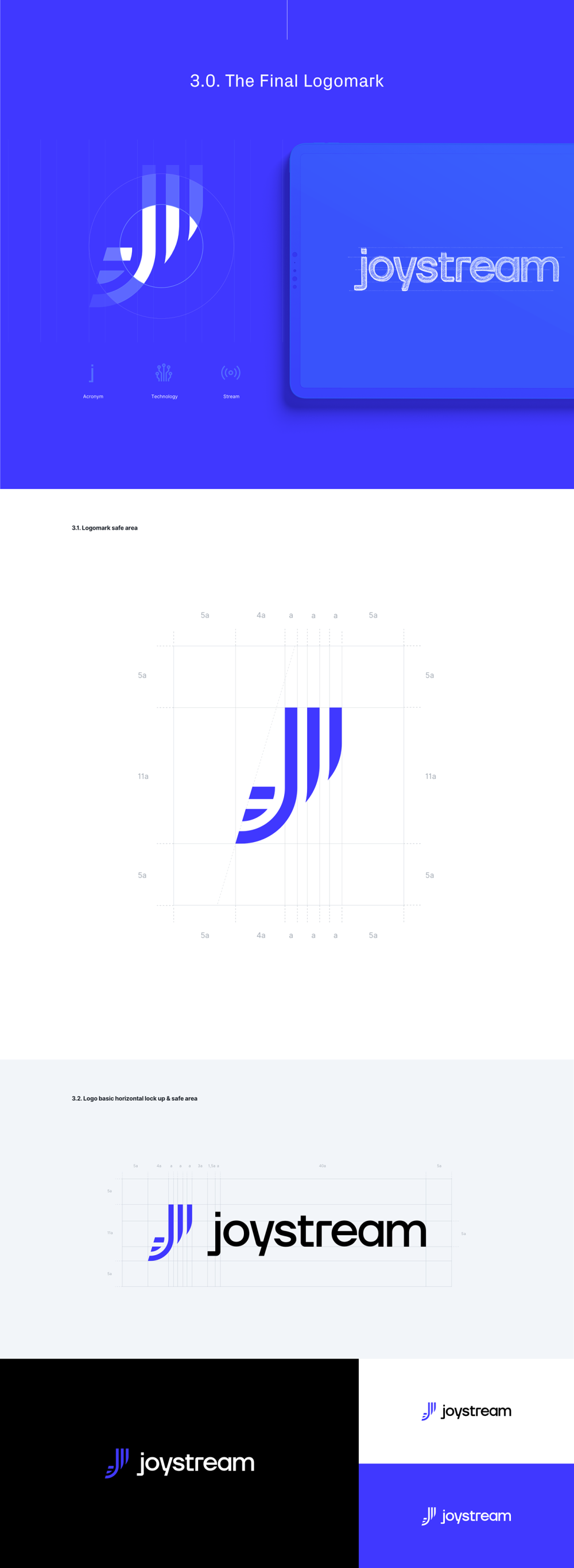 icon设计、logo设计。by:Joystream Branding (user-governed video platform)