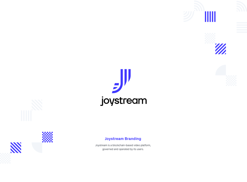 icon设计、logo设计。by:Joystream Branding (user-governed video platform)