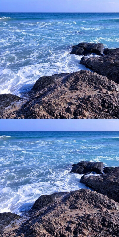 蓝色壁纸〈大海〉
图源于网络
侵权删
也可做聊天背景图