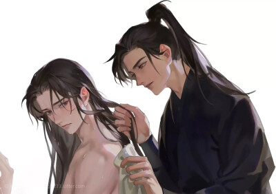 #二哈和他的白猫师尊# #燃晚# 好看好看好看好看好看
lof:细腻的三文鱼（id:high233）/侵删