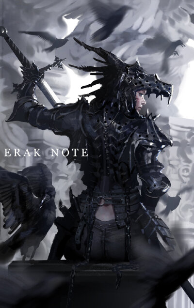 游戏原画 Erak note-韩国 ​​​