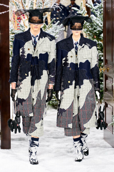 #Thom Browne 2020秋冬女装#