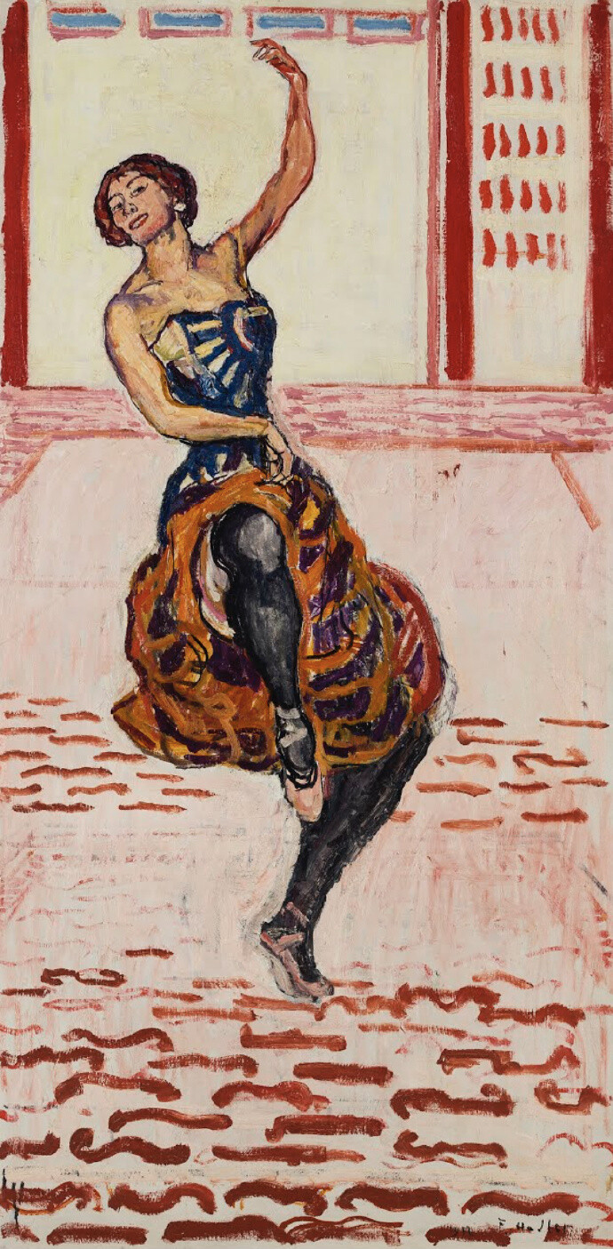 Ferdinand Hodler,"dancer",1912