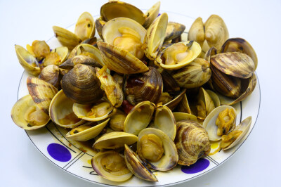 炒蛤蜊 蛤蜊 炒 炒菜 美食 食物 烹调 烹饪 容器 盘子 瓷盘 异形盘 白色瓷盘 圆盘子 静物 食品 中国 新鲜 特写 海鲜 贝壳 饮食 美味 形状 白色背景 摄影 亚洲 健康食物 海产 甲壳动物 有机食品 食物状态 营养 饮食文…