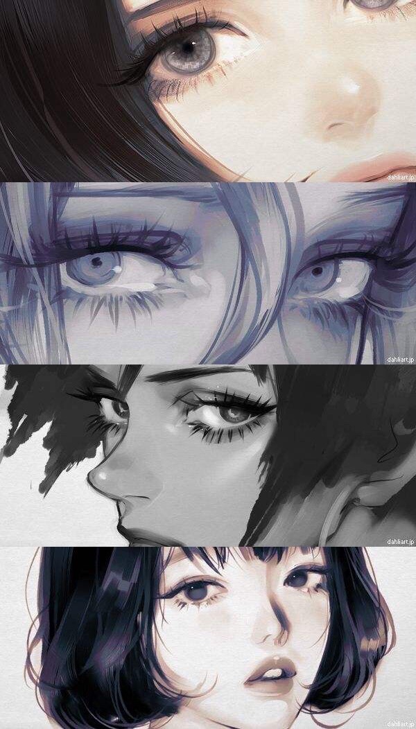 擅长画人物的日本插画师 —竹中平藏,他笔下的人物都成熟且高冷 ( www