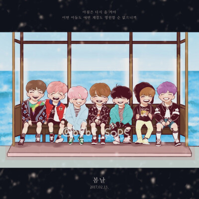 七周年快乐✺◟(∗❛ัᴗ❛ั∗)◞✺
BTS饭绘 防弹少年团