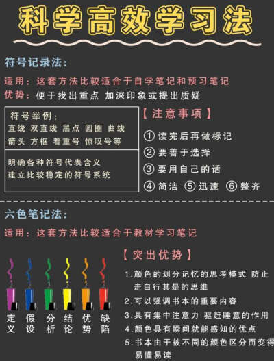 如何支配时间+康奈尔笔记法/符号记录法
不要在最安逸的年纪辜负了最好的自己。