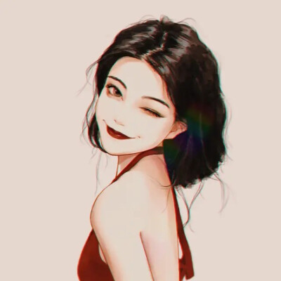 你穿红衣，很好看