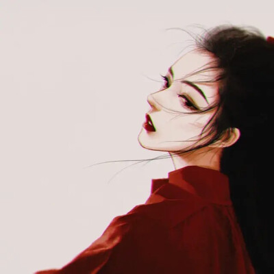 你穿红衣，很好看