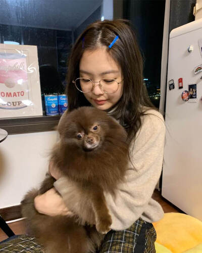 jennie和kuma
太有爱了