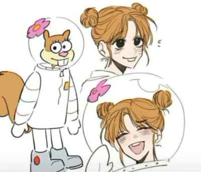 海绵宝宝，拟人