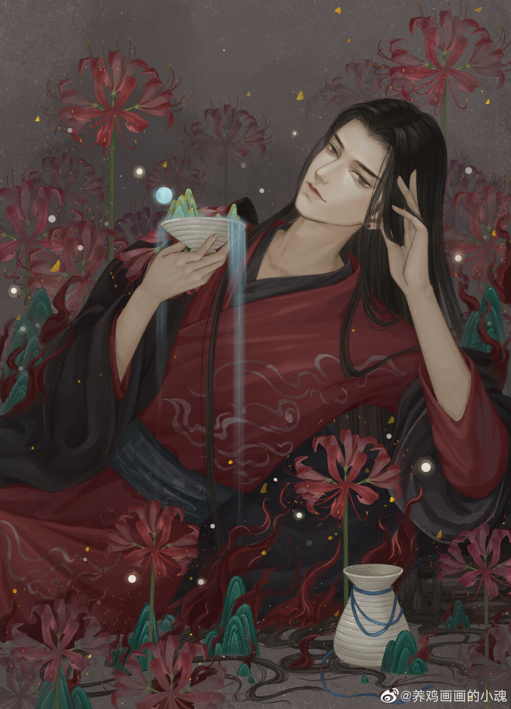 作者'养鸡画画的小魂