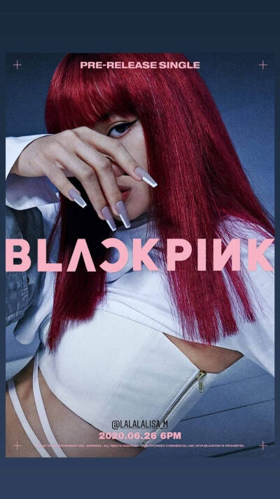 BLACKPINK回归海报