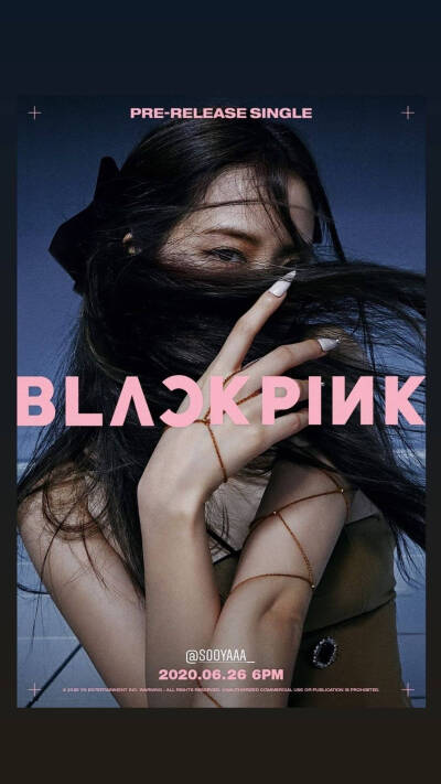 BLACKPINK回归海报