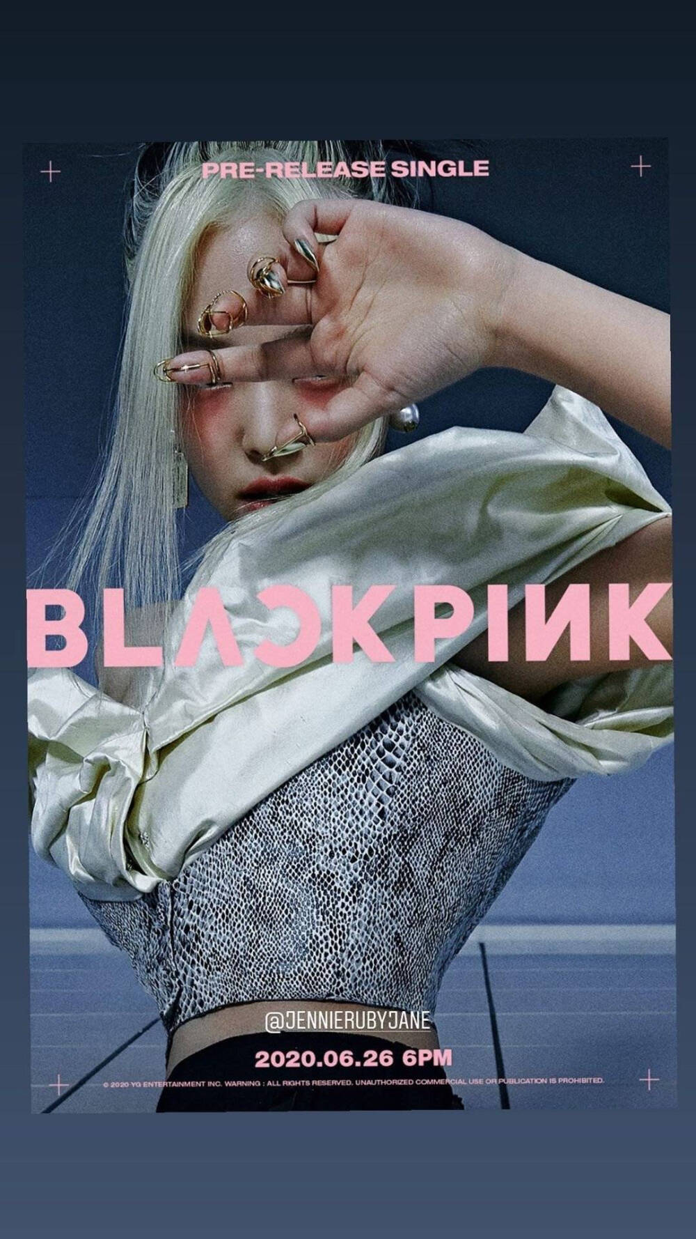 BLACKPINK回归海报