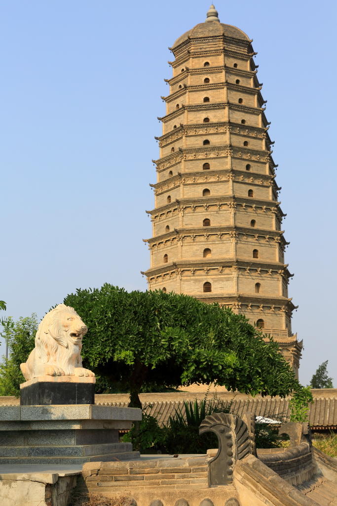 陕西 扶风法门寺塔