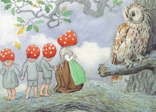 艾尔莎•贝斯寇（Elsa Beskow）童话绘本