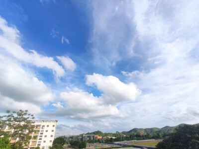 嘻嘻 这里的天空没让我失望过