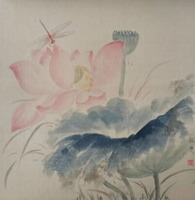 庄荣荣山水花鸟画欣赏