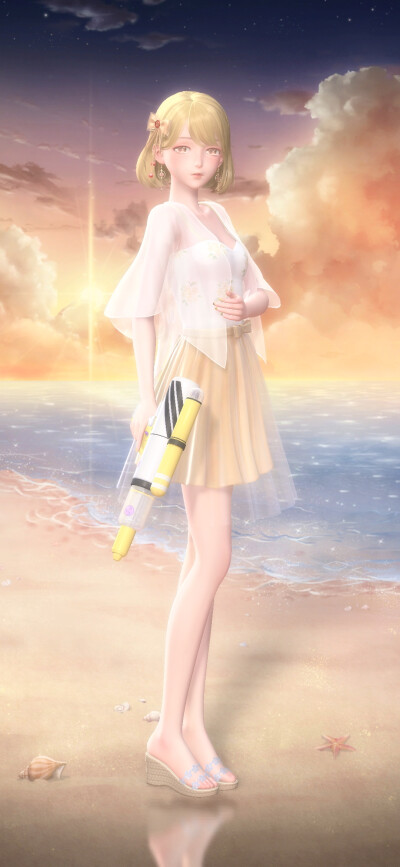 海边