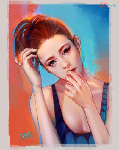 画师peterxiao 女头