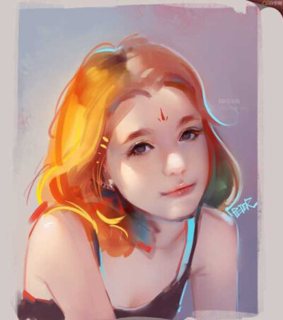 画师peterxiao 女头