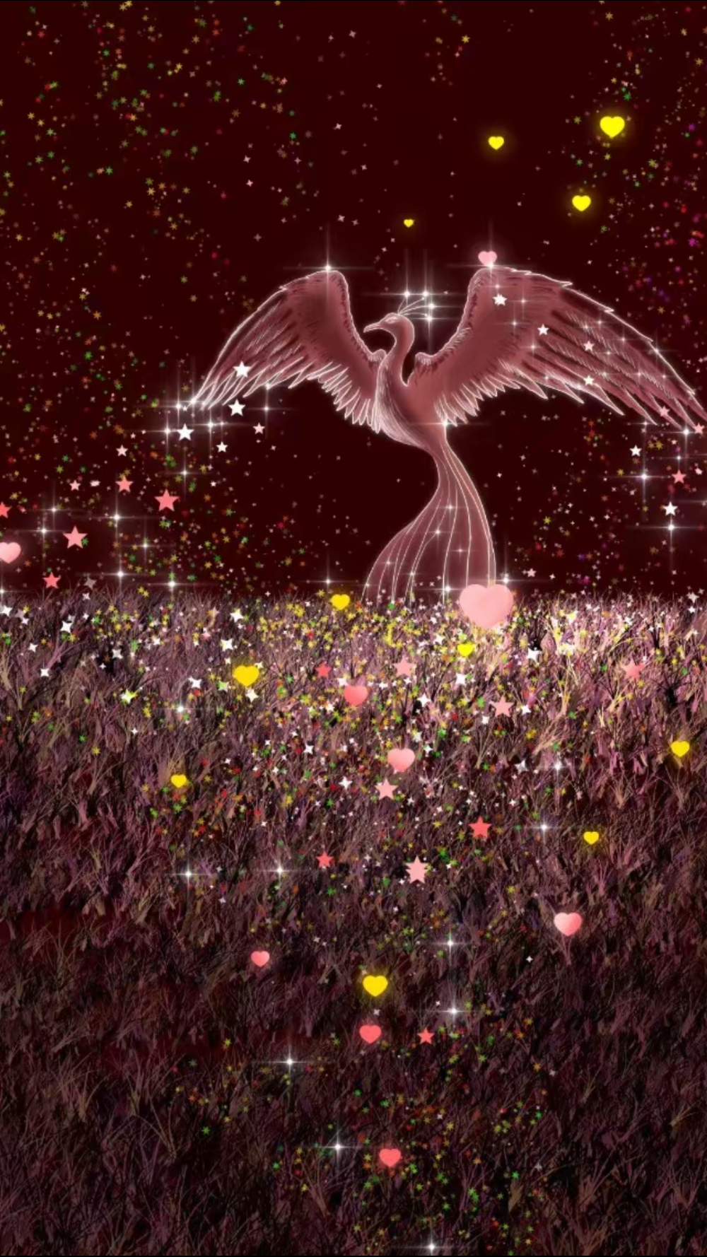 唯美 梦幻 清新 手绘 插画