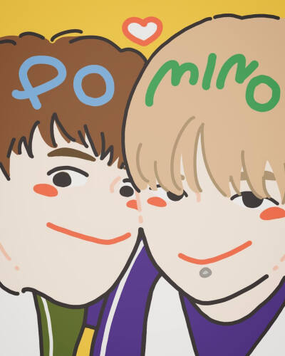 宋旻浩 MINO
（with. PO ❣土猪❣）
                                                         ✍︎ cr. 句妮七 ✍︎
                                                      ✨ⓌⒾⓃⓃⒺⓇ✨