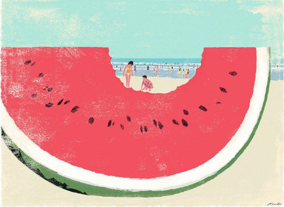 插画欣赏 | 日本插画Tatsuro Kiuchi ​