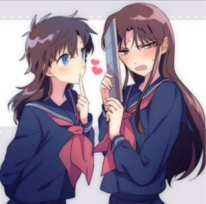 名侦探柯南   青子和红子◇( ˙˘˙ )