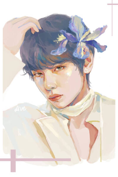 CGV 漫撕男(⑉°з°)-♡
BTS饭绘 防弹少年团 金泰亨