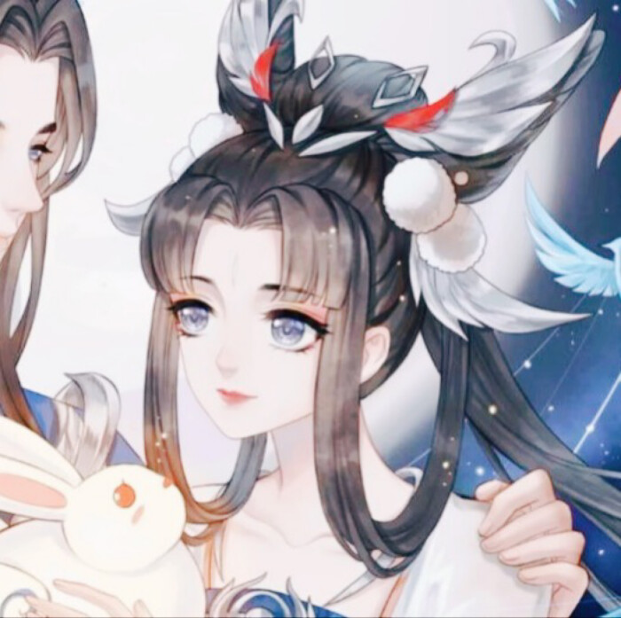 嫦娥后羿情侣头像