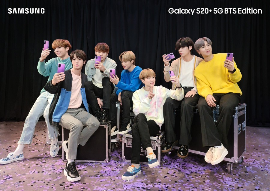 Galaxy Buds &BTS Edition
三星Galaxy小卡扫图