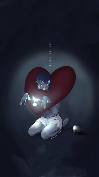 唯美 梦幻 清新 手绘 插画